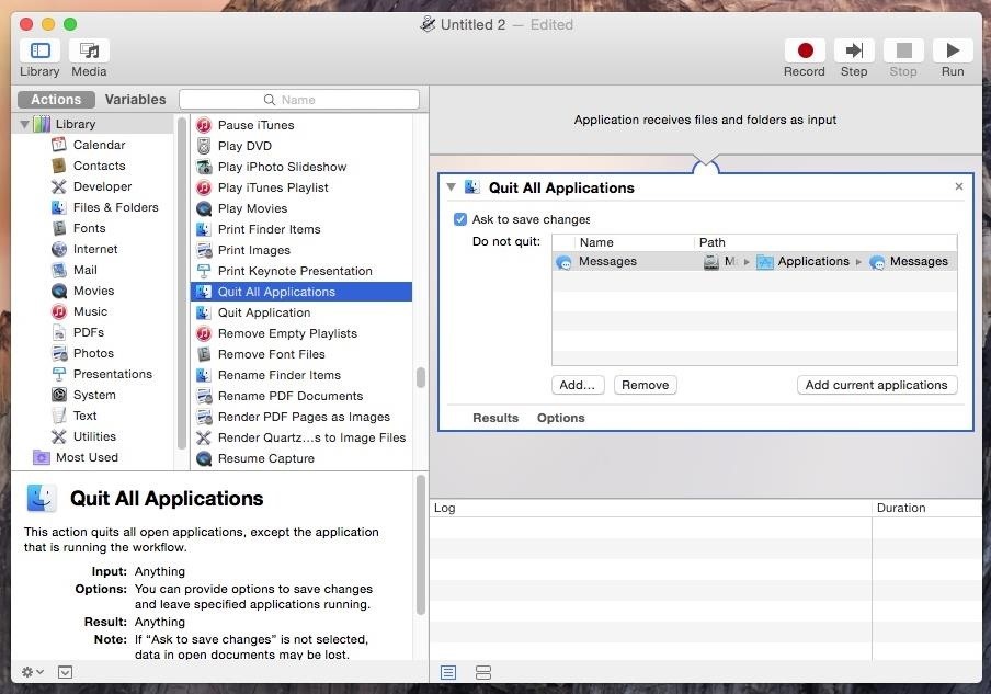 How to close all applications on mac
